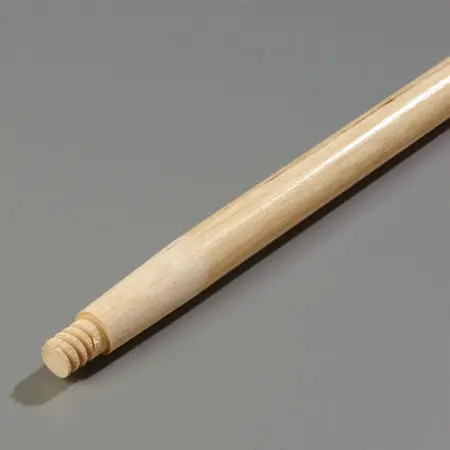 [3202] CARLISLE 4026700 60 Inch Threaded Broom Wood Handle