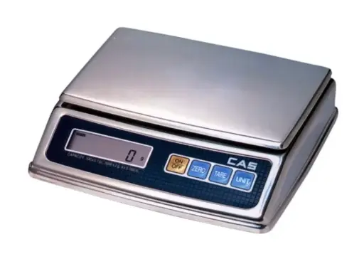 [3495] CAS PWII-10 10 Lbs Stainless Steel Portion Scale