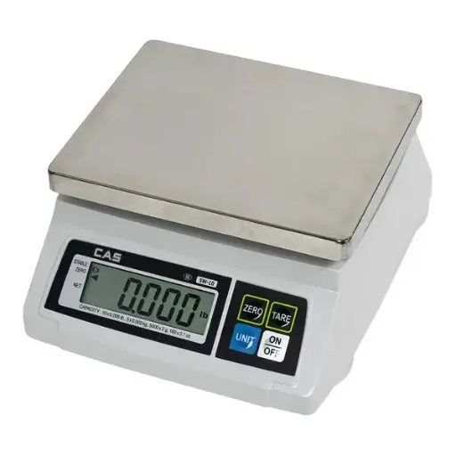[3489] CAS SW-50 50 Lbs Stainless Portion Scale