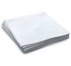 [3313] Cascades North River Beverage Napkin 1/4 Fold White