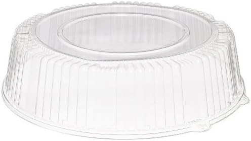 [4737] CaterLine A12PETDMLO Catering Tray Dome Lid 12" Low
