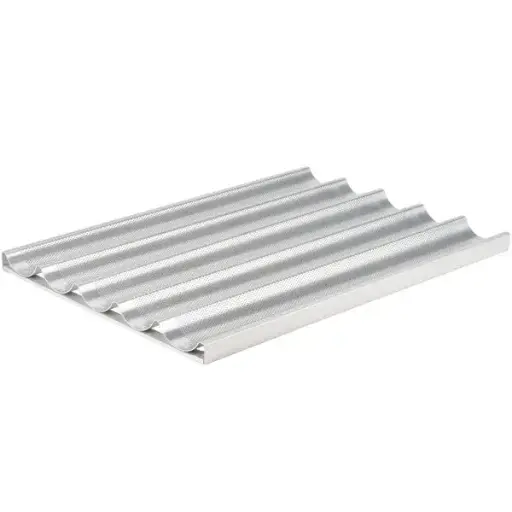 [3170] Chicago Metallic 49035 5 Moulds Baguette Bread Pan