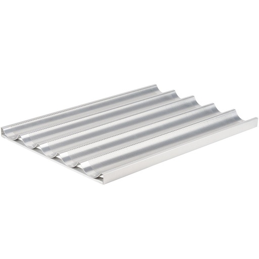 [3170] Chicago Metallic 49035 5 Moulds Baguette Bread Pan