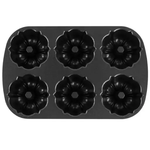 [2774] Chicago Metallic 50624 6 Cup Bundt-Lette Pan