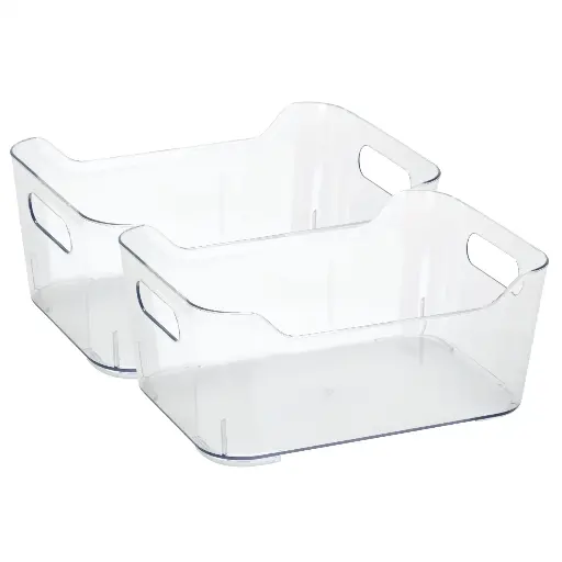 [2344] Clear Acrylic Bin 7" x 28" Built-in Handle