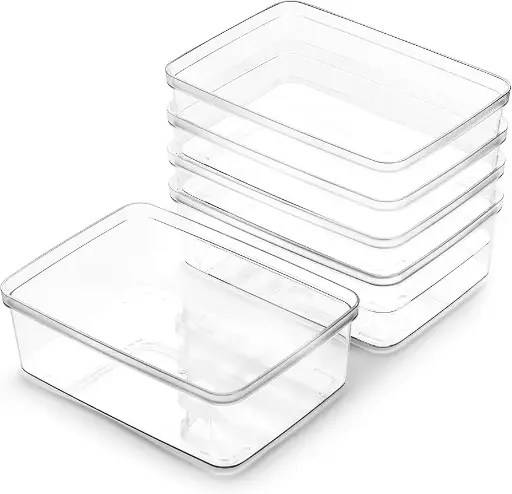 [2342] Clear Acrylic Bin 7" x 28" x 5" 2C