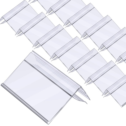 [254] Clear PVC Price Holder 1.25" x 44"