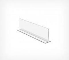 [555] Clear Plastic Divider 5" x 30"
