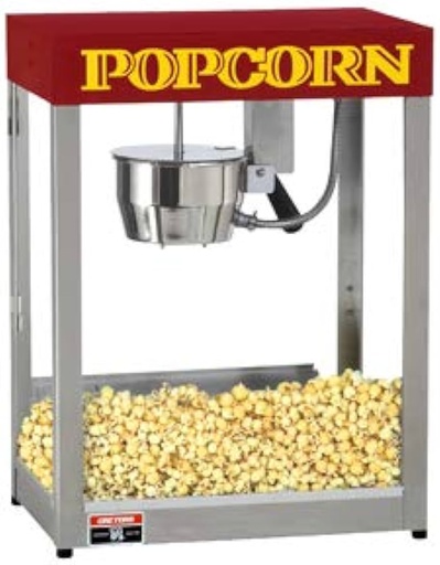 [4142] Cretors 906S Stainless Steel Popcorn Machine 6 Oz