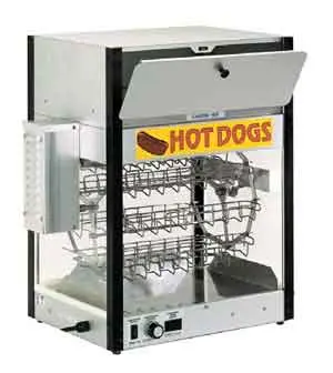 [4140] Cretors HD-ECH-1700 Hot Dog Cooker and Bun Warmer