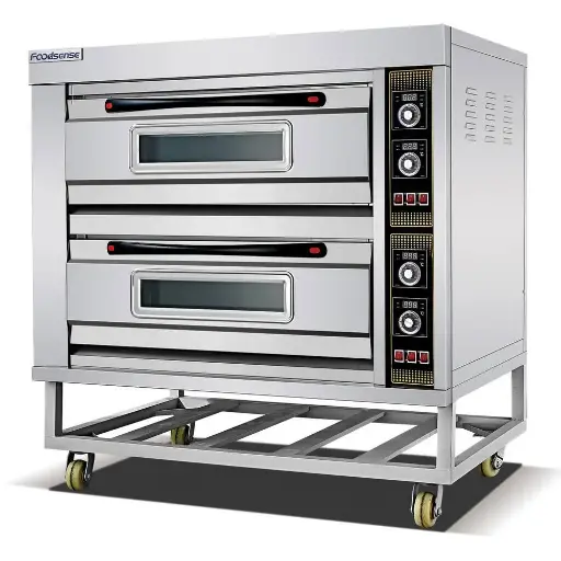 [1462] Deluxe CR-6-2D Bakery Oven 12 Full 208/240V