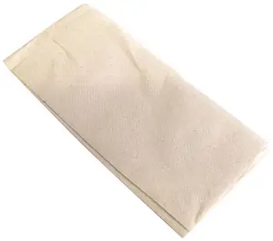 [3923] Dinner Napkin 1 Ply 17" X 17" White, 1/4 Fold