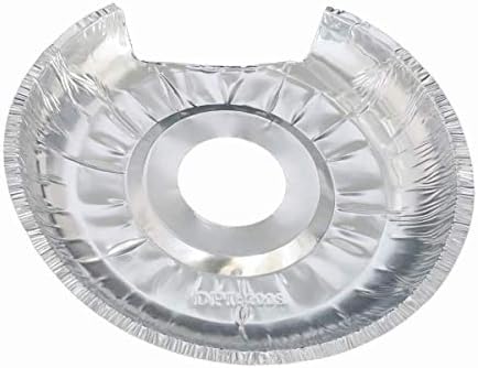 [2614] Durable Packaging Aluminum Foil Round For Electric Burner Liner 2 Large and 4 Small