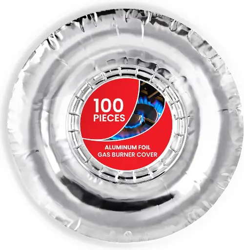[2611] Durable Packaging Aluminum Foil Round For Gas Burner Liner