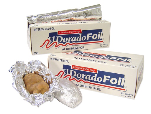 [3104] El-Dorado Foil Wrap Sheet 12 x 10.75 Inch Interfolded