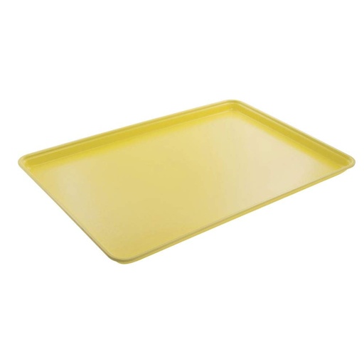 [4868] Fiber Tray 18" x 26" x 1", Yellow