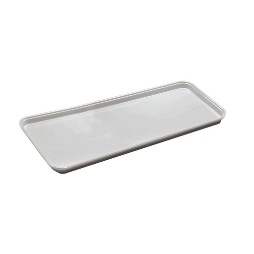 [1817] Fiber Tray 8" x 26" x 2", White