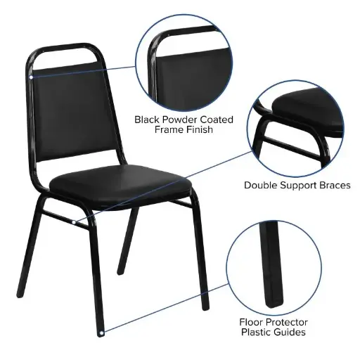 [1893] Flash Furniture FD-BHF-2-GG Back Stacking Banquet Chair