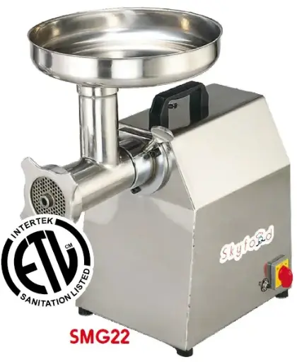 [3018] Fleetwood PSE-12 Bench 1.5 HP Meat Grinder with 400 Lbs