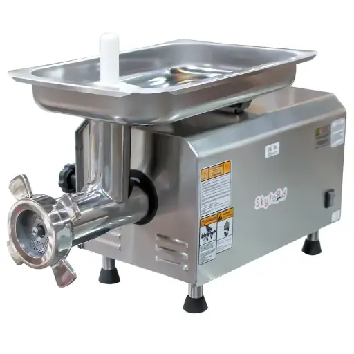 [3021] Fleetwood PSE-32HD Bench 3 HP Meat Grinder with 990 Lbs