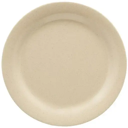 [4490] GET BF-090-S 9" Tahoe Sandstone Melamine Plate