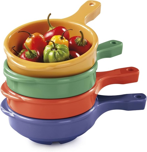[4479] GET HSB-112-MIX 12 Oz Soup Bowl with Handle