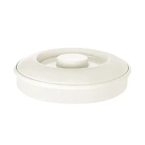 [4485] GET TS-800-IV Ivory Melamine Tortilla Server with Lid