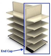 [3982] WU796474 Gondola Shelving End Cap 4F