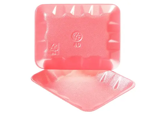 [854] Genpak 1004D #4D Supermarket Food Tray Rose