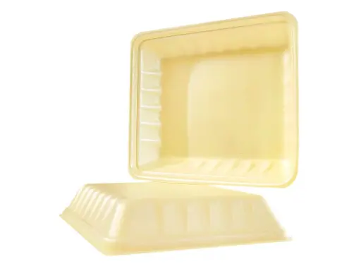 [900] Genpak 1010S #10S Supermarket Food Tray Yellow