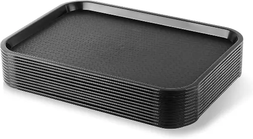 [906] Genpak 1016S #16S Supermarket Food Tray Black
