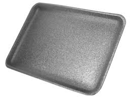 [906] Genpak 1016S #16S Supermarket Food Tray Black