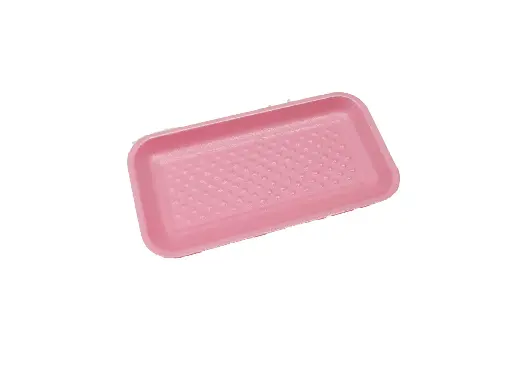 [908] Genpak 1016S #16S Supermarket Food Tray Rose