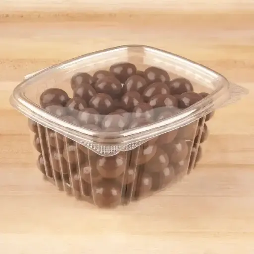 [736] Genpak AD16 16 Oz Clear Hinged Deli Container