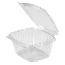 [736] Genpak AD16 16 Oz Clear Hinged Deli Container