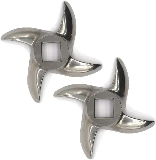 [3607] Grinder Knives #12 Euro Stainless Steel Cast