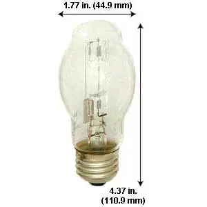 [5378] Halogen Light Bulb 240V 150W BT CL