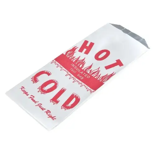 [3239] Heavy Duty Insulated Foil To Go Bag 