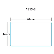 [635] Ishida Alpha Cosmic 64mm X 37mm NON-UPC Scale Label
