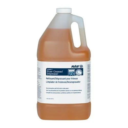 [6419] Kay Chemical Company 1114153 HAWK Fryer Cleaner / Degreaser 1 Gal.