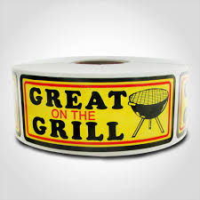 [648] Label "GREAT ON THE GRILL"