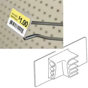 [5240] Label Holder 2-5/8" Rectangular for adhesive Label
