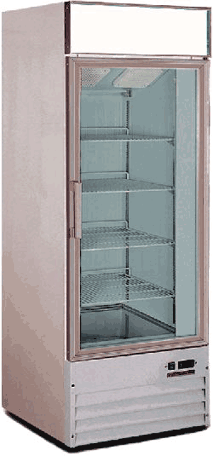 [3919] Metalfrio D368BMF Vertical Freezer 16 Cu. Ft. 3/4 HP