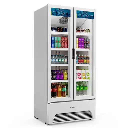 [4067] Metalfrio REB-43 Beverage Cooler 2-Sections 42.5 Cu.Ft.