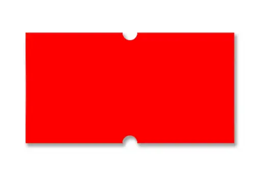 [2000] Motex Fluorscent Red Label for MX-5500 Pricing Gun