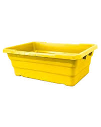 [6397] OMCAN 10940 Plastic LUG YELLOW15.5X26.5X8