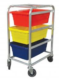 [3390] OMCAN 504LA Full Size Lug Cart 4 Slides