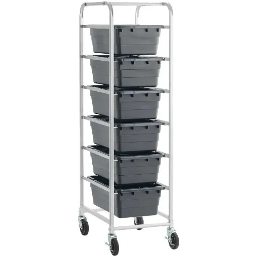 [3389] OMCAN 506LA Full Size Lug Cart 6 Slides