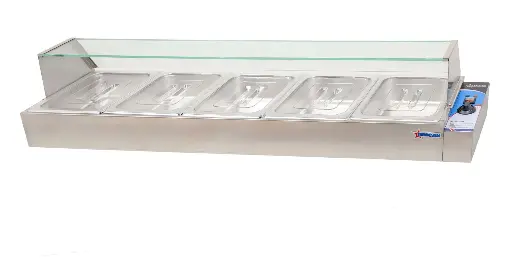 [7688] OMCAN BSB-5 Electric WarmBain Marie 5 Half