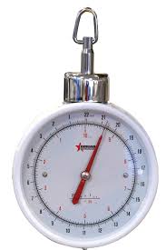 [1635] OMCAN DHS10KG22LB 22 Lbs Hanging Scale Two Dial